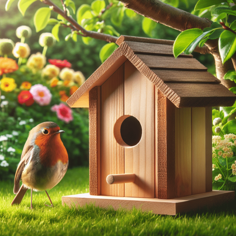 DIY Birdhouse for Local Robins