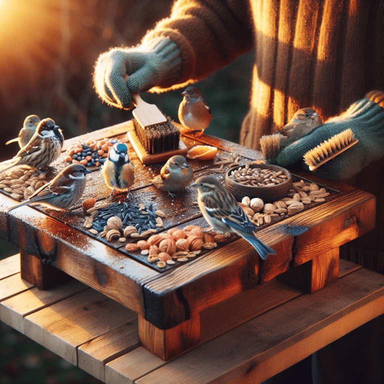 Cleaning and Caring for Your Bird Table: A Comprehensive Guide