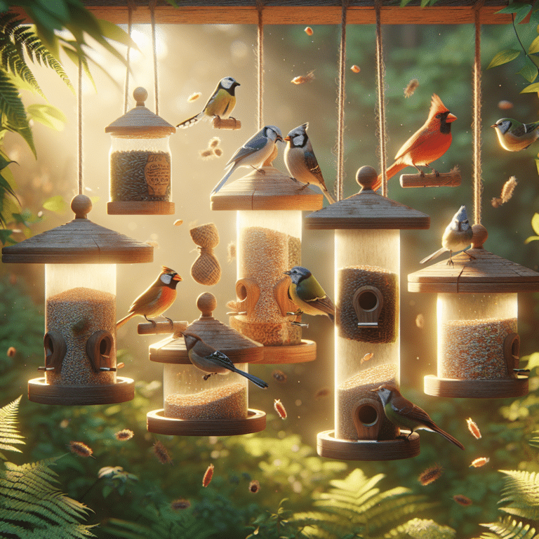 Attracting Birds with Homemade Feeders