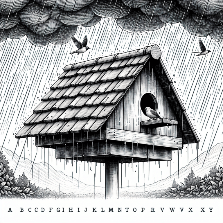 Protecting Your Birdhouse from Rain: Roofing Tips