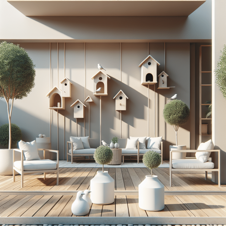 Minimalist Birdhouse Designs for Patios