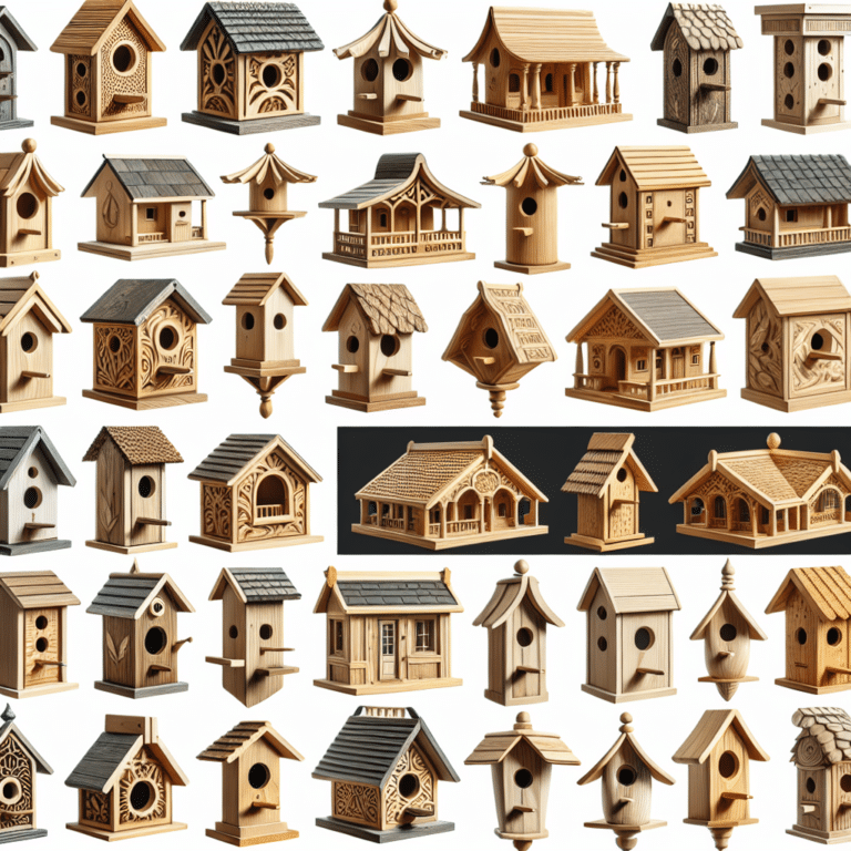 Custom Wooden Birdhouse Patterns