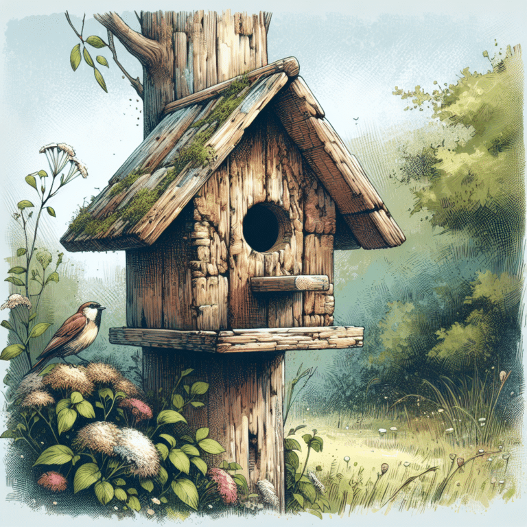 Rustic Birdhouse DIY Ideas