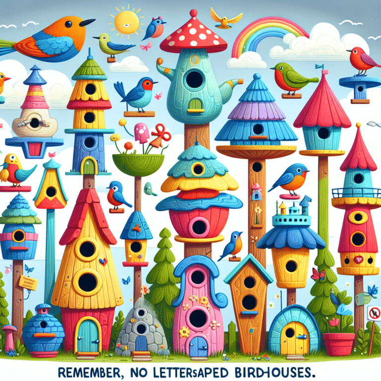 Creative Birdhouse Designs for Kids