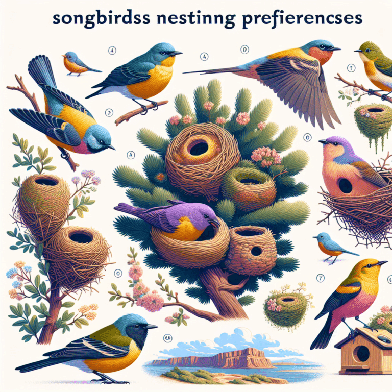 Local Songbirds Nesting Preferences