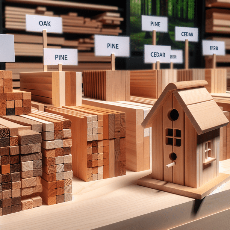 Choosing the Right Wood for Your Birdhouse