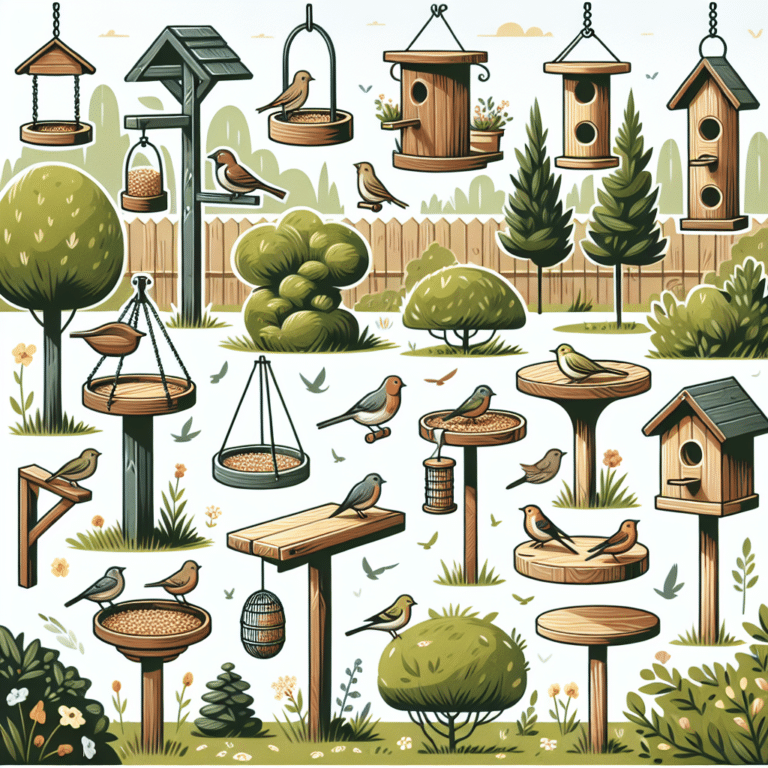 Creative Bird Table Designs for Backyard