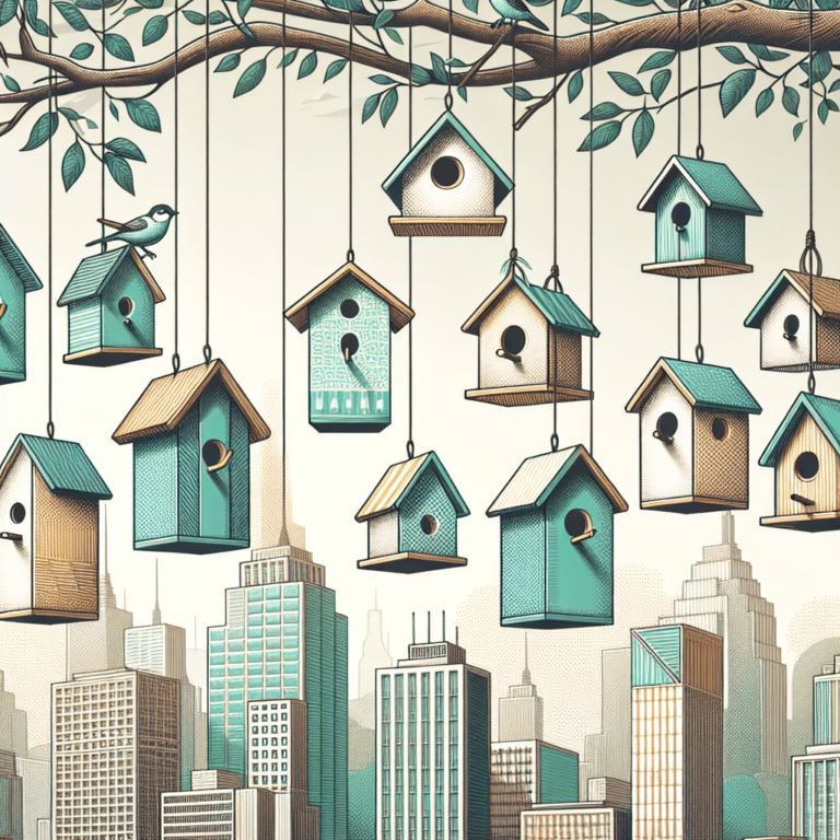Birdhouse Designs for City Gardens