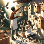 Painting Birdhouses Safely for Birds
