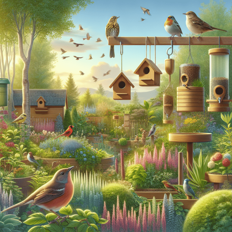 Sustainable Gardening for Local Birds