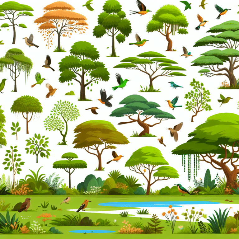The Right Trees for Attracting Local Bird Species