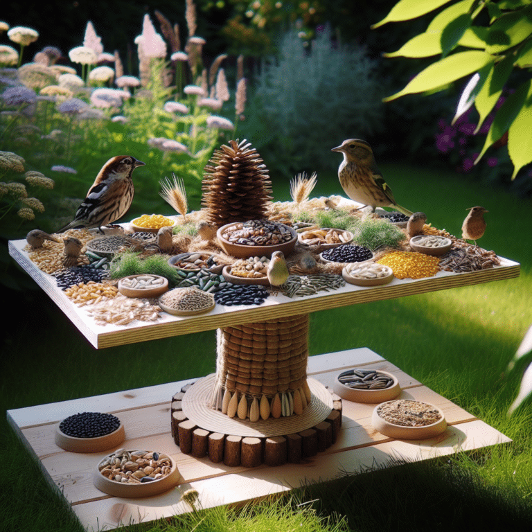 DIY Bird Feeding Table Ideas