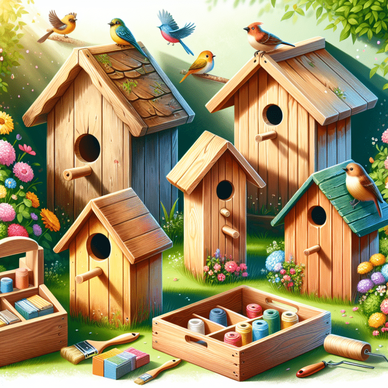 How to Maintain Wooden Birdhouses