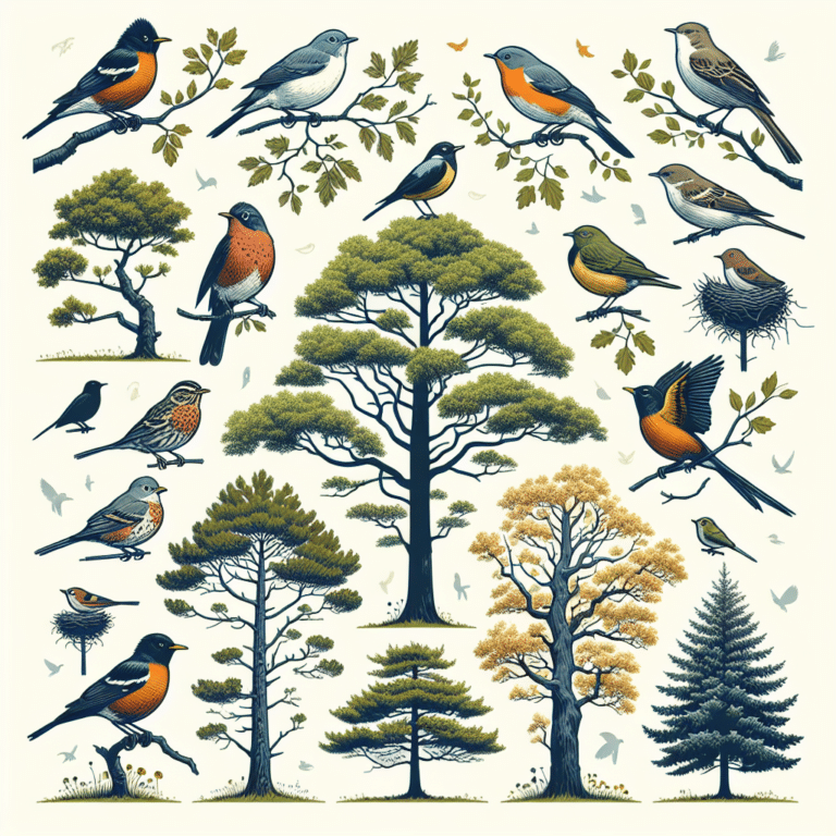 The Right Trees for Attracting Local Bird Species