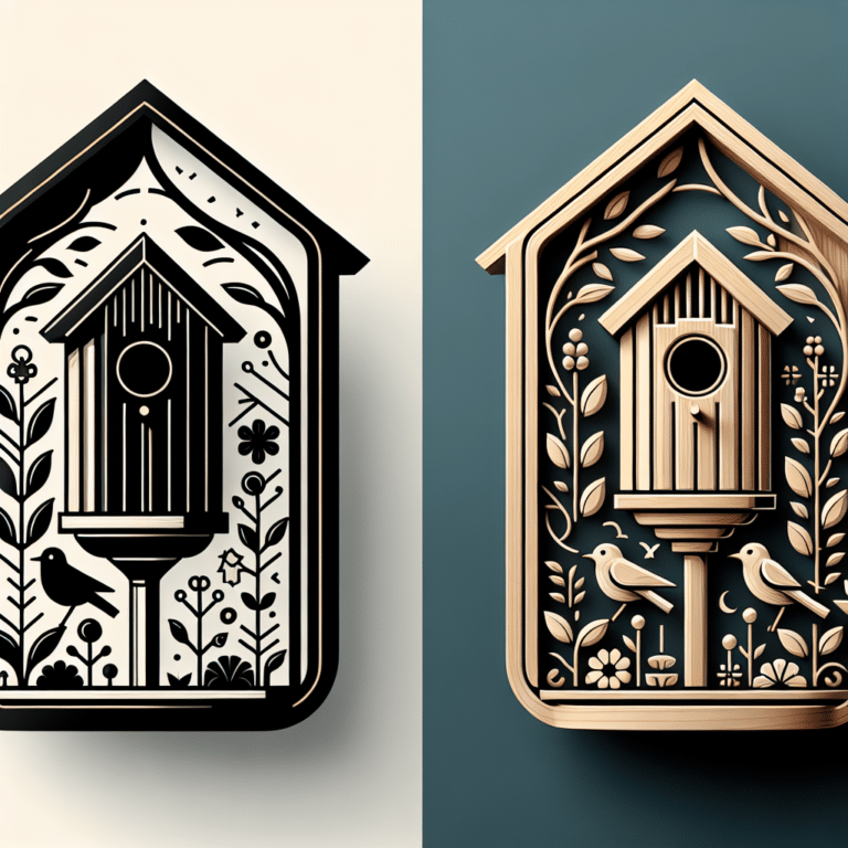 Minimalist Birdhouse Designs for Patios and Small Gardens