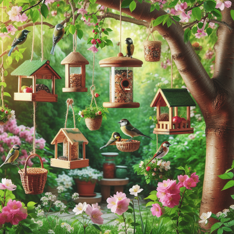 Attracting Birds with Homemade Feeders