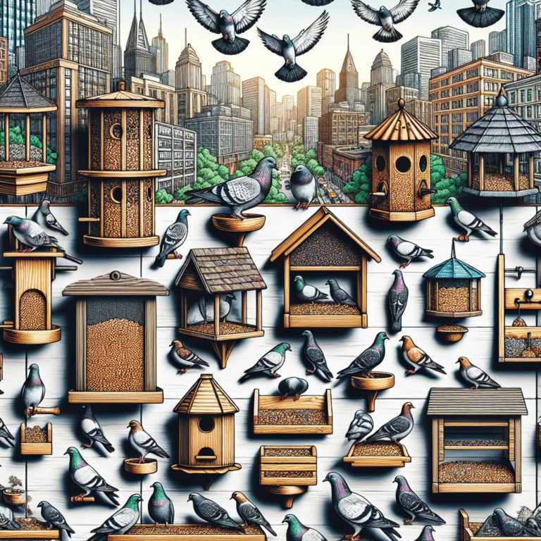 Best Bird Feeders for City Pigeons
