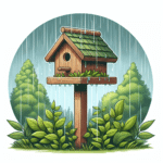 Birdhouse Roof Tips for Rain Protection