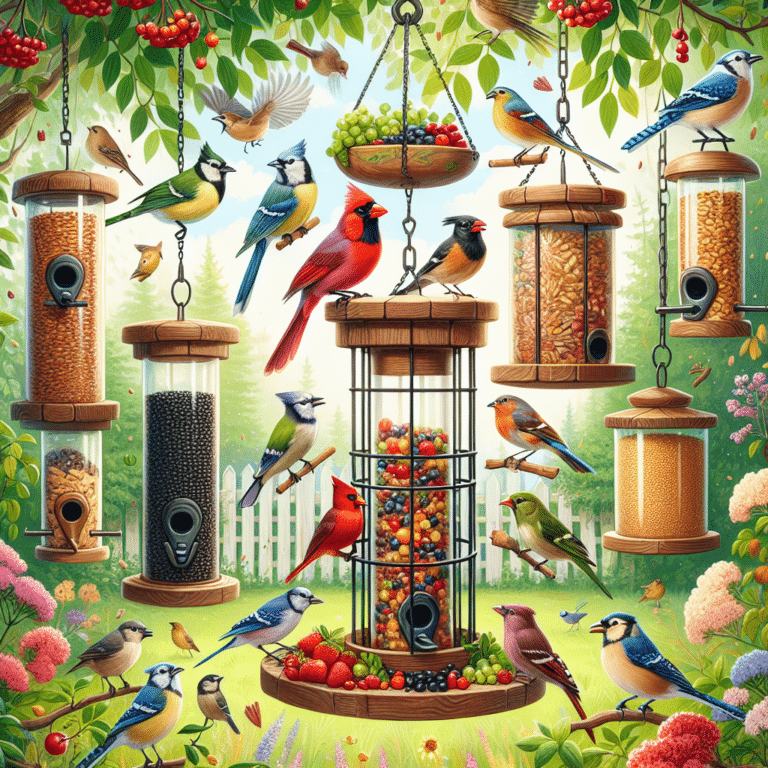 Attracting Birds with Homemade Feeders